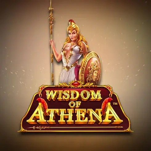 Slots logo of Wisdom of Athena from Pragmatic Play at Qzino Casino