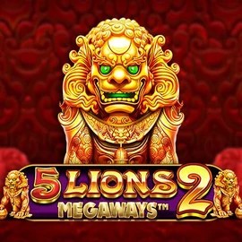 5 Lions Megaways 2 game by Pragmatic Play – logo hosted on Qzino Casino