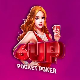 Logo of 6 Up Pocket Poker from FlipLuck at Qzino Casino