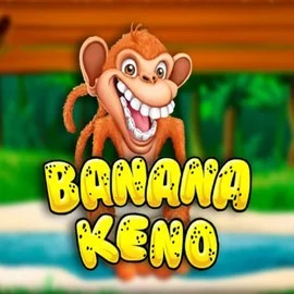 Banana Keno slot logo by Caleta Gaming at Qzino CasinoBanana Keno