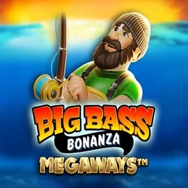 Official Slots logo: Big Bass Bonanza Megaways by Pragmatic Play at Qzino Casino