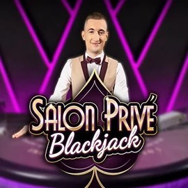 Blackjack Salon Privé slot icon by Ezugi, available at Qzino Casino