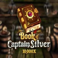 Book of Captain Silver slot logo by All41 Studios at Qzino CasinoBook of Captain Silver