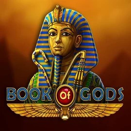Logo of Book of Gods from BF Games at Qzino Casino