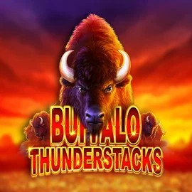 Buffalo Thunderstacks logo by Amatic Industries at Qzino CasinoBuffalo Thunderstacks