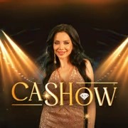 Cash Show slot logo by Galaxsys at Qzino CasinoCash Show