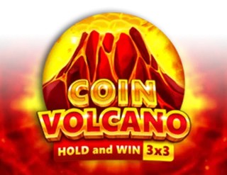 Logo of Coin Volcano from 3 Oaks Gaming at Qzino Casino