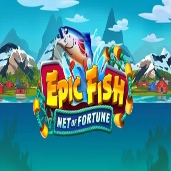 Official Slots logo: Epic Fish Net of Fortune by Quickspin at Qzino Casino