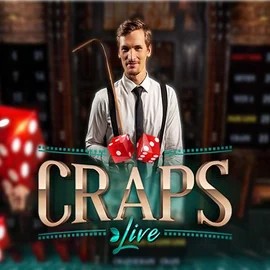 Enjoy Live Craps by Evolution – logo hosted on qzinocasino.com.de