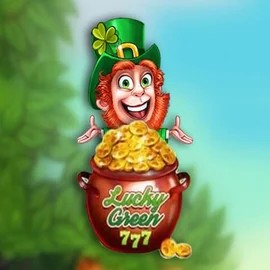 Lucky Green slot logo by betiXon at Qzino CasinoLucky Green