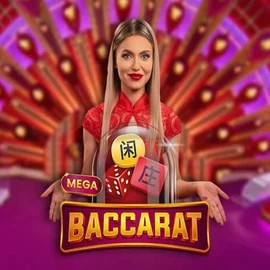 Mega Baccarat by Pragmatic Play, showcased at qzinocasino.com.de – game logo