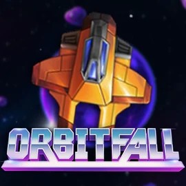 Logo of Orbitfall from ELK Studios at Qzino Casino