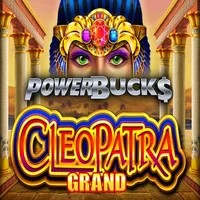 Official Slots logo: Powerbucks Cleopatra Grand by IGT at Qzino Casino