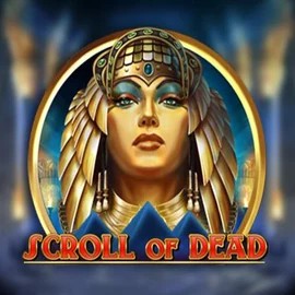 Scroll of Dead slot logo by Play'n GO at Qzino Casino