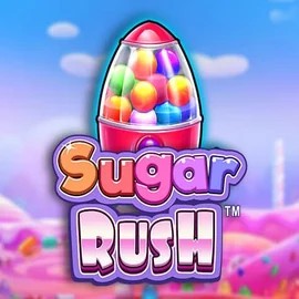Sugar Rush slot icon by Pragmatic Play, available at Qzino Casino
