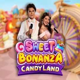 Sweet Bonanza Candy Land Live logo by Pragmatic Play at Qzino Casino